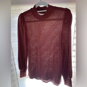 Maurice’s 24/7 Knit Top Rust